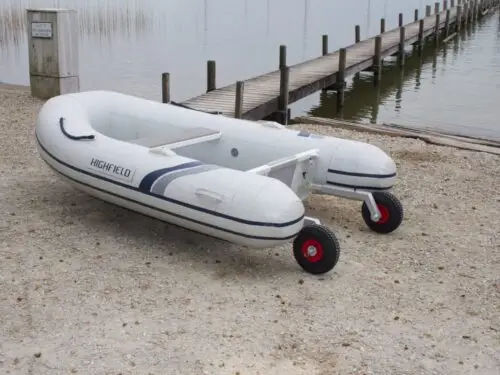 Ruedas de deslizamiento para el transporte de botes TenderConnect