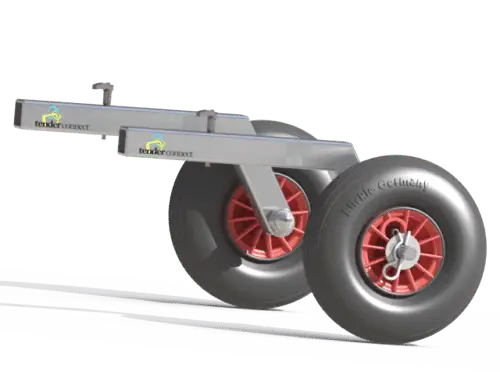 Ruedas de deslizamiento para el transporte de botes TenderConnect