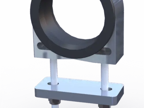 Soporte de cubierta de la botavara del gennaker 60mm