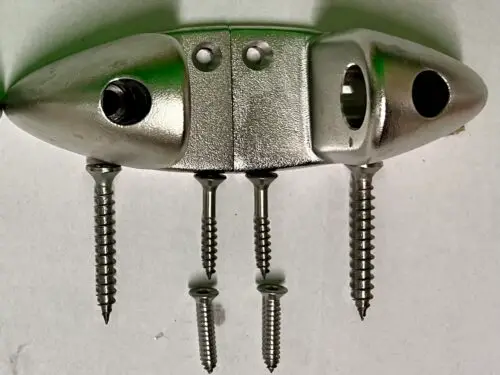 RICAMBIO: trasduttore TenderConnect per montaggio esterno sullo yacht in acciaio inox